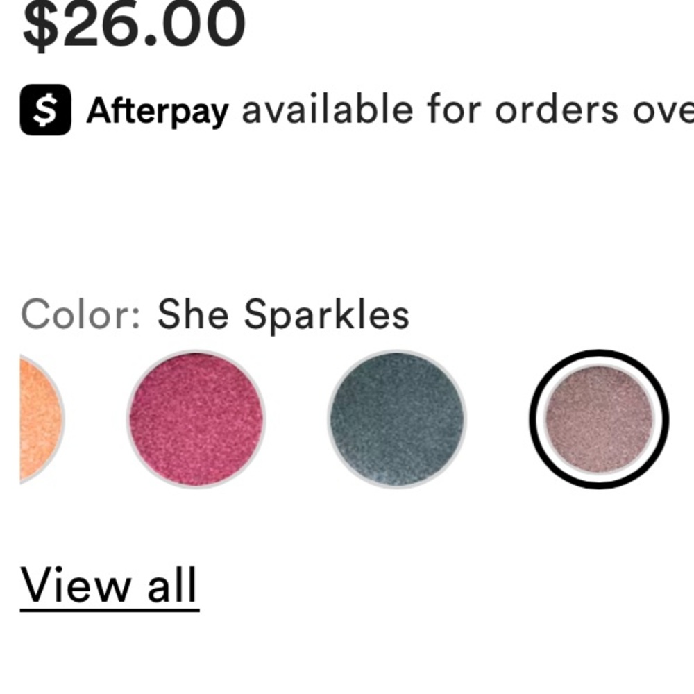 MAC ‘SHE SPARKLES’ Glitter Eyeshadow - Picture 8 of 8